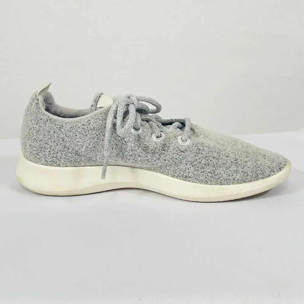 Allbirds Wool Runners Womens 10 Gray Soft Body Low Top Comfort Shoes Trainers